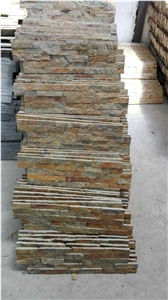 Rusty Quartzite Cultured Stone, Cladding,Natural Ledger Panels,Porches Stacked Stone,Interior Stone Veneer,Outdoor Wall Panel