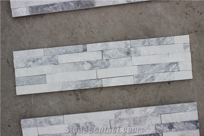 Sparkle Ice Grey Quartzite Ledger Stone Wall Panels,Sparkle Ice Grey