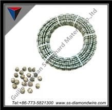 Diamond Plastic Wire Saw for Marble Cutting or Profiling Diamond Plasic Multi Wire