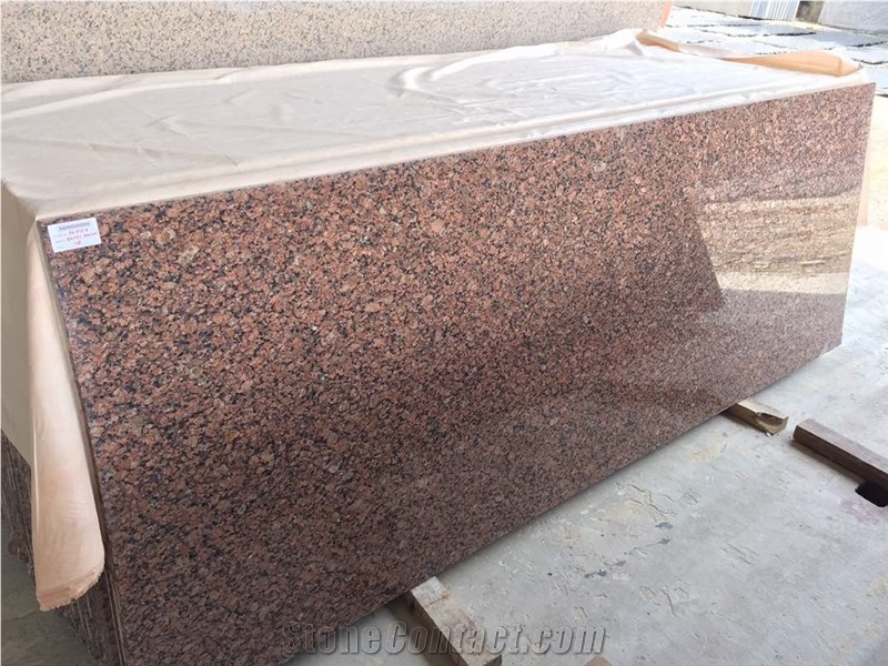 Pebble Brown Granite Slabs
