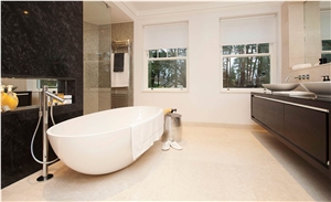 Black Pearl Feature Granite Bathroom