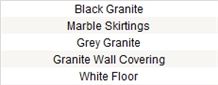 Black Granite Marble Skirtings Grey Granite Granite Wall Covering White Floor Tile Display Panel Portable Display Case Black Stone Display Rack