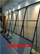 Large Frame Tile Display Waterfall Display Stand Stone Sample Display Racks Ceramic Tile Stand Marble Stands Racks Granite Stands Xiamen China