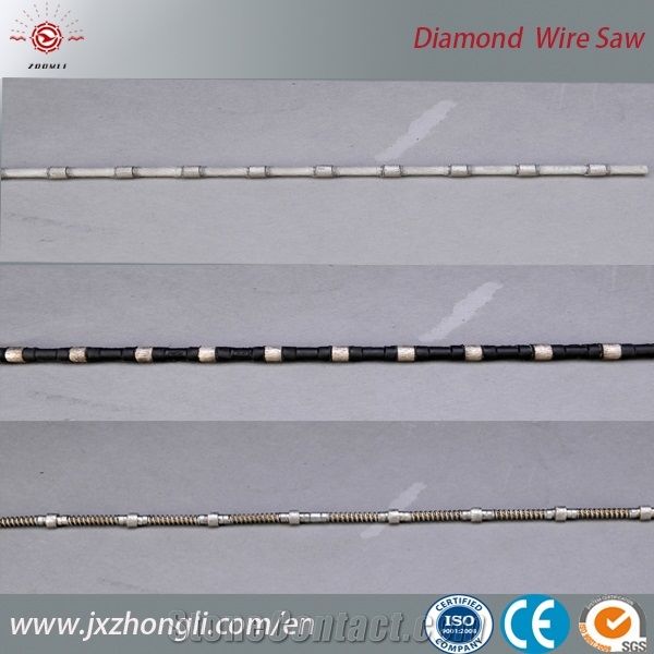 7.3mm High Strength Plastic Multi-Wire Saw for Granite Slab Cutting Stone Quarrying,Squaring and Profiling Cutting Wire Saw