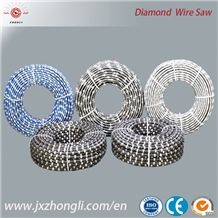 Closed Loop 6.4mm 7.3mm 8.3mm Diamond Multi-Wires for Granite Slabs Cutting,8.8mm Solo Cutting Diamond Wire for Granite Dressing Square Cut in Quarry