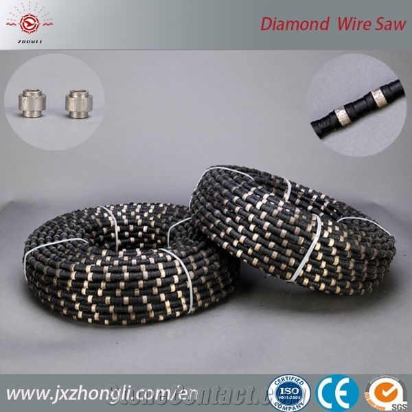 Diamond Wire Saw,Spring Wire Saw Tools, Quarry Cutting Tools, Good Quality Accessory for Stone Equipment, Marble Block Cutting Wire