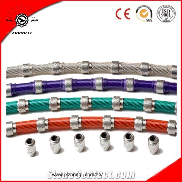 High Efficiency Stone Quarry Sawing Diamond Wire and Diamond Wire Saw for Diamond Wire Saw Machine with Line High Speed