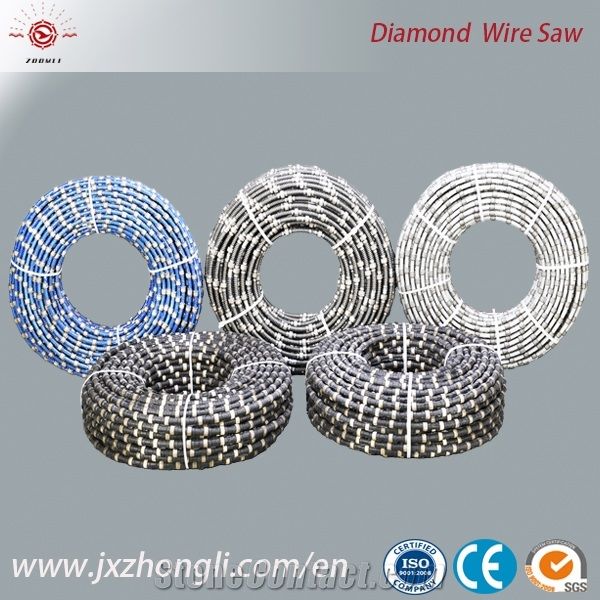 Quarrying Diamond Wire Saw , Block Dressing Wire Saw Profiling Wire Saws and Reinfored Concrete Cutting Diamond Wire Saw