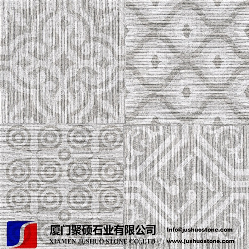 Imitation Carpet Ceramic Tile/ Fancy Tiles/Pottery and Porcelain/Grey Ceramic Tiles