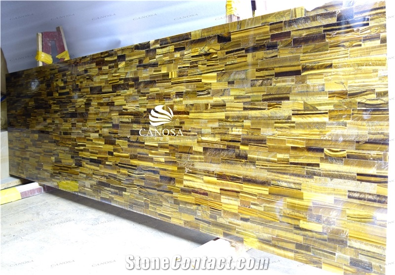 Golden/Yellow Tiger Eye for Wall Decoration