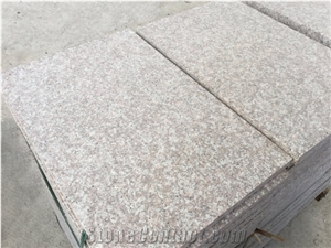Best Quality Flamed China Peach Blossom Red Sesame G687 Peach Red Granite Tiles Slabs Panel for Granite Wall Covering Granite Floor Covering Granite French Pattern Gofar