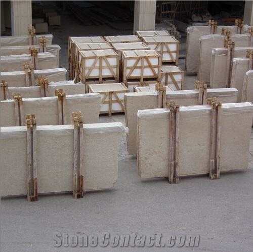 China Oman Bdiscount Limestone Tiles Slabs Honed Panel for Villa Exterior Walling Cladding Pattern Gofar
