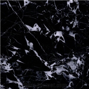 Discount Black Nero Marquina Marble Tiles Slab Cut to Size for Villa Interior Wall Cladding,Hotel Floor Covering Skirting Pattern-Gofar