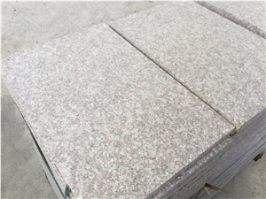 Discount China Flamed G687 Peach Red Granite Tiles Slabs, Panel for Granite Wall Covering Granite Floor Covering Granite French Pattern Gofar