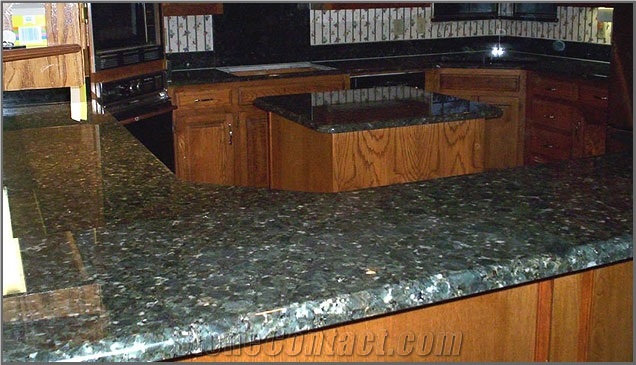 Discount China Verde Butterfly Green Granite Kitchen Countertops Kitchen Bar Top Worktops Custom Countertops Gofar