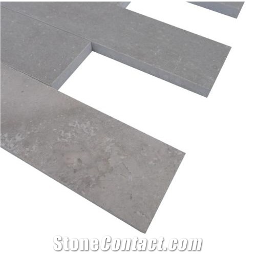 Discount Cinderella Grey Marble Brick Mosaic Panel China Grey Marble Cut for Marble Floor Covering Tiles Marble Bathroom Wall Covering Tiles