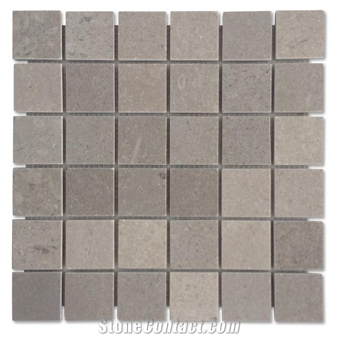 Discount Cinderella Grey Marble Mosaic Panel China Grey Marble Cut for Polished Mosaic Brick Mosaic Split Face Mosaic Gofar