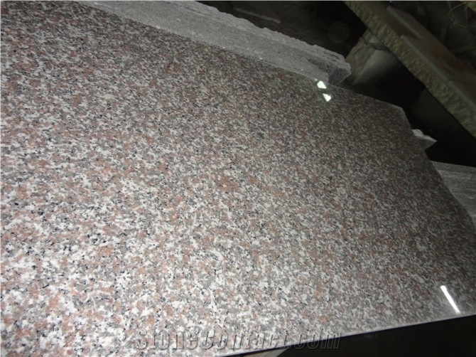 G635 Sakura Marry Red Sesame Flower Granite Polished Slab Tiles Panel for Walling Panel Tiles,Airport Floor Covering-Gofar
