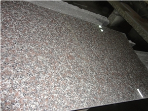 G635 Sakura Marry Red Sesame Granite Polished Slab Tiles Panel for Wall Cladding,Airport Floor Covering Pattern- Gofar