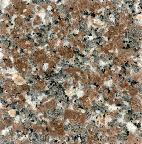 G648 Zhangpu Red Crystal Queen Rose Pink Granite Polished Slab Tile Customized Walling Panel Tiles,Airport Floor Covering-Gofar