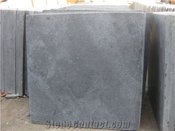 High Quality China Bluestone Honed Tile Pattern Exterior Blue Stone Covering Floor Tiles Paver Antique Style Gofar