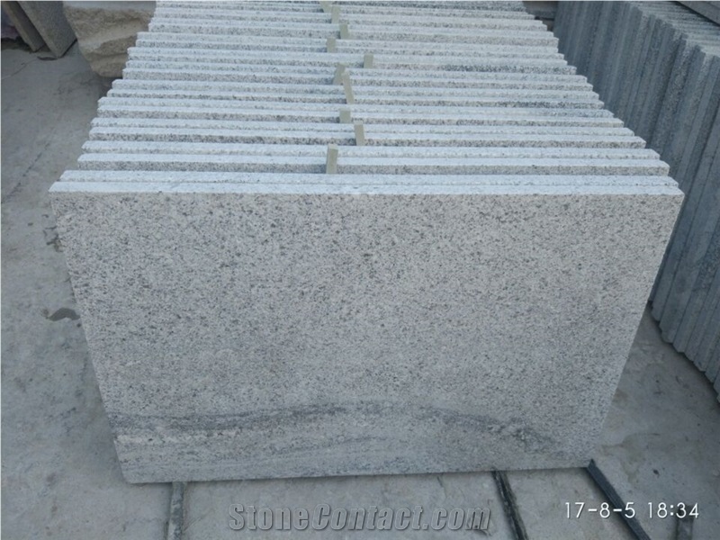 Honed China Viscont White Granite Tiles Slabs Cut to Size,Viscon White Granite Pattern Granite Wall Tiles Granite Skirting Flooring Slabs Gofar