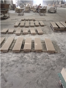 Nice Cheap Portugal Beige Limestone Panel Cuts for Flooring Covering Wall Tiles Shell Stones, Coral Stone Floor Tiles Limestone Pattern Gofar