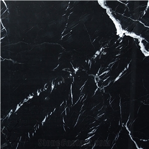 Oriental Black Nero Marquina Marble Tiles Slab,,Mosa Classic Marble Cut to Size for Bath Room Wall Hotel Floor Covering Skirting Pattern-Gofar