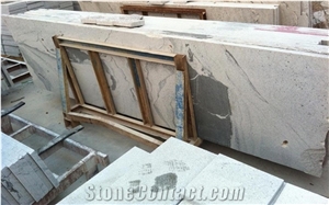Polished China Viscont White Granite Tiles Cut to Size Slabs High Gloss, Viscon White Granite for Granite Pattern Wall Covering Granite Jumbo Pattern Granite Slabs Gofar