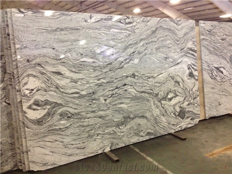 Polished China Viscont White Granite Tiles Slabs, Viscon White Granite for Granite Pattern Granite French Pattern Floor Covering Gofar