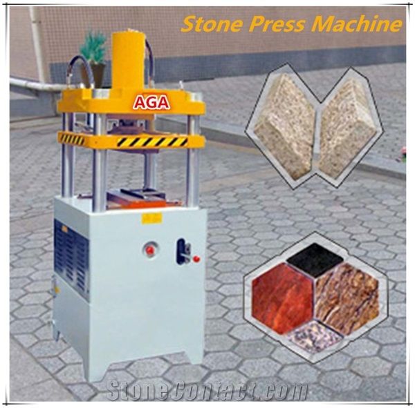 Hydraulic Granite Marble Stamping Machine Stone Recycling Machine