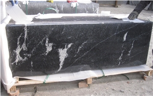 China Snow Gray Black Granite,Tile and Slab for Wall Covering and Floor Use,Direct Factory Own Quarry with Ce Certificate,Cheap Price Natural Stone