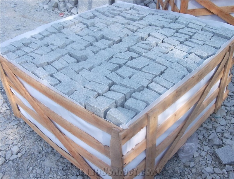 G601 China Gray Granite,Cube Stone Paving Sets,Floor Covering,Garden Stepping Pavements,Walkway Pavers,Courtyard Road Pavers,Exterior Pattern,Walkway