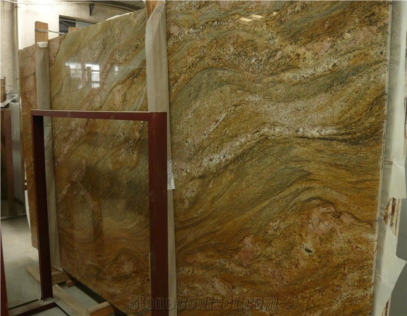 Imperial Gold Granite in China,Tile and Slab for Wall Covering and Floor Use,Direct Factory Own Quarry with Ce Certificate,Cheap Price Natural Stone