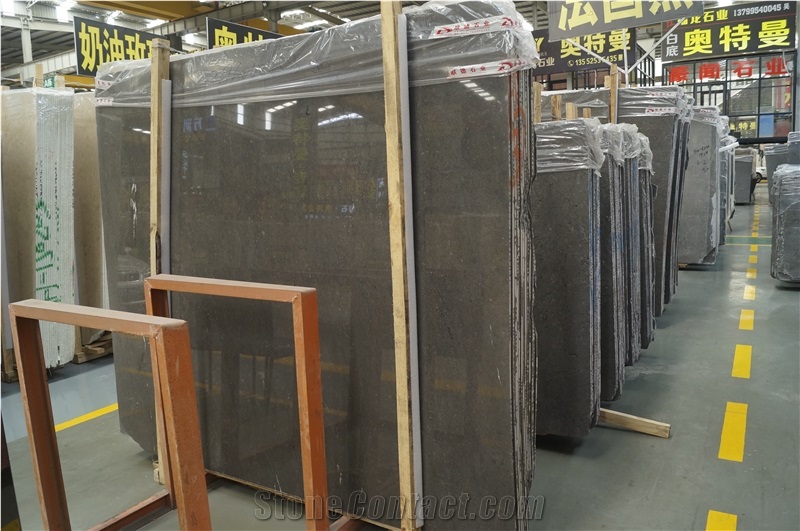Noir De France Marble Slabs & Tiles, Nero St Laurent, France Black Marble, Gangsaw Polished Flag Slabs,Natural Stone in Stock,Wall and Floor Covering