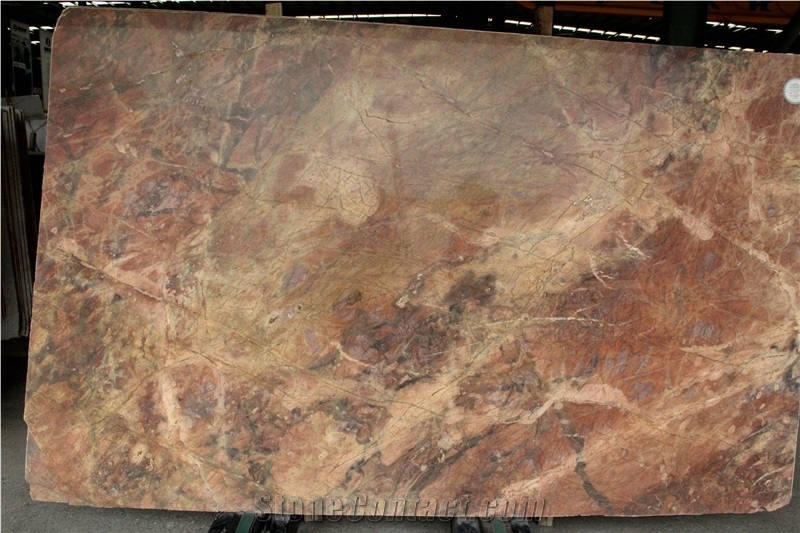 Red Ruby Marble Slab,Ruby Red Marble,In China Stone Market,Iran Red Marble,Numidian Red,Big Gang Saw Slab in Stock