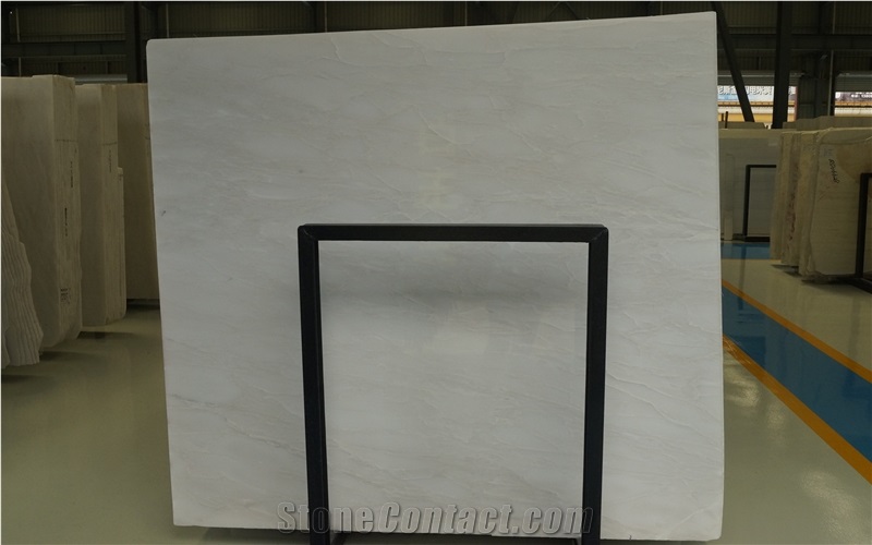 Star White Marble Tiles and Slabs,Polished Slabs Cut to Size for Countertops, Pool and Wall Capping, Etc