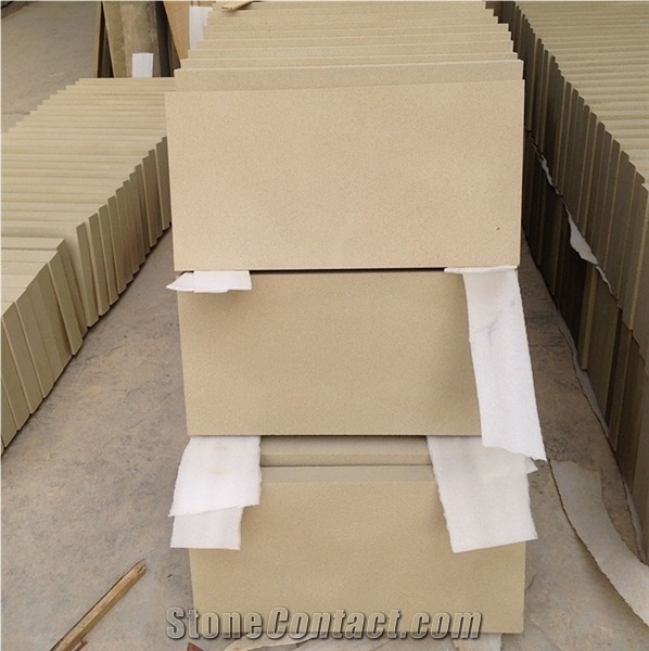 60x30 China Beige Sandstone Floor Tile for Swimming Pool Surround Paving