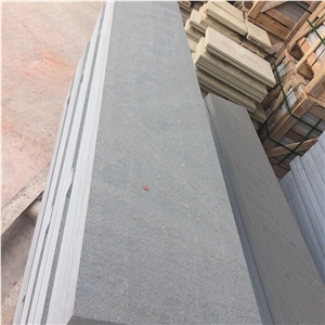 Black Sandstone Flamed Surface for Swimming Pool Coping