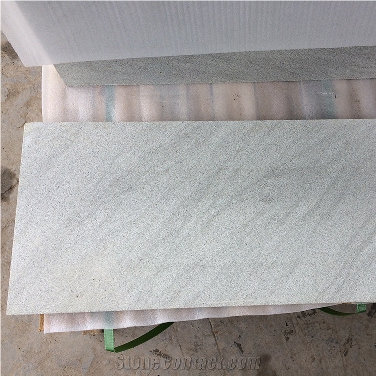 China White Sandstone for Project Natural Sandstone Wall