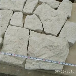 Chinese White Sandstone Block Factory Direct Sale