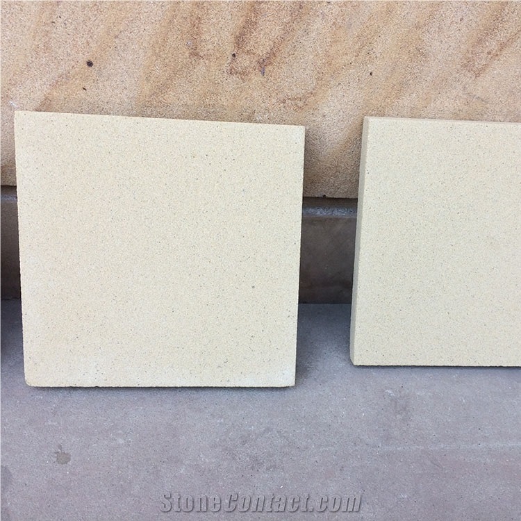 Honed Finished Beige Sandstone Stone for Wall Cladding Xiamen Stone Supplier