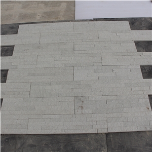 White Natural Sandstone Cultured Stone Wall Stone Panel