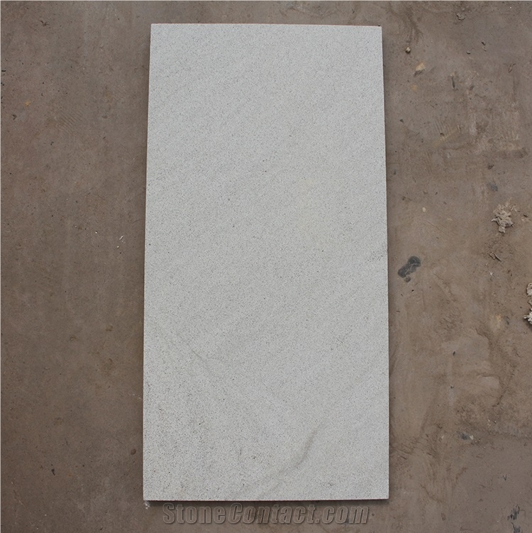 White Sandstone Flooring Tile and Wall Tile 60*30*2 cm Factory Direct Sale