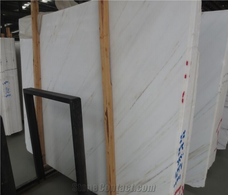 New Product Polished Imperial White Marble Slabs & Tiles