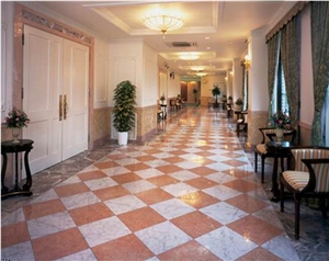 Polished Rosso Verona Marble Slab and Tile, Italy Red Marble Floor Tiles