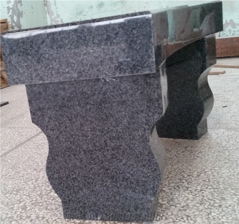 Legal Black G654 Granite Bench