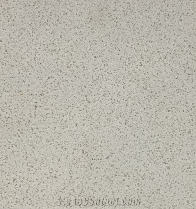 White Artificial/Engineered Quartz Stone/Slabs,Single Colors, Quartz Particles, Caesarstone Osprey, 1.5cm, 2cm,3cm, 3141