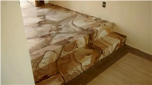Palomino Stone Wood Quartzite Steps