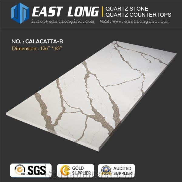 China Factory Artificial Quartz Stone Slabs Supplier for Engineered Stone